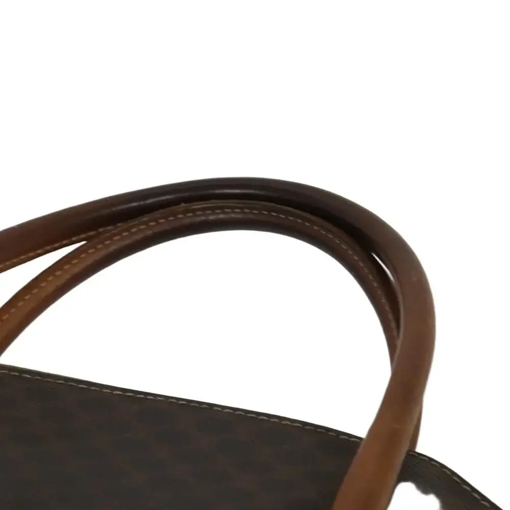 Celine Macadam Handbag Brown